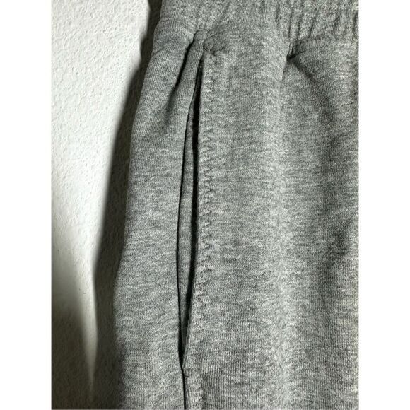 Adidas Stella McCartney Women’s Gray Sweat Capri Pants Sz M Logo Pockets Cotton - Picture 3 of 16